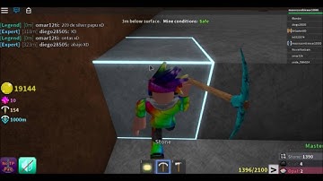 Roblox Azure Mines! Farming for Opal and Mining for Other Ores!