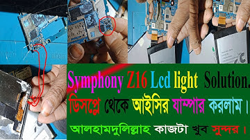 Symphony z16 lcd light solution | Symphony Z16 Hard Reset / Pattern Unlock / Factory Reset