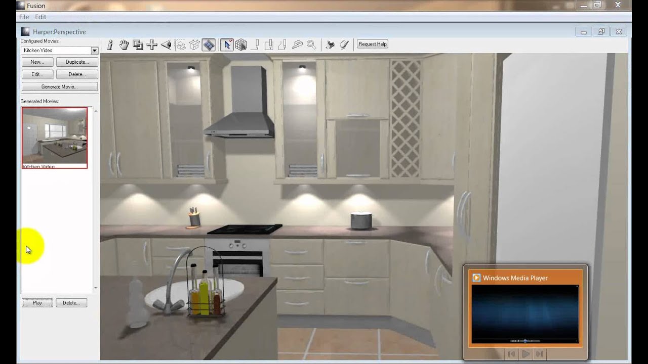 fusion kitchen design software version 18