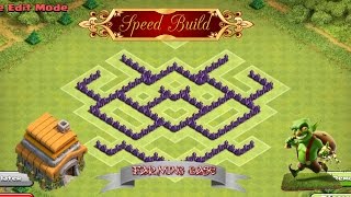 Clash Of Clans - BEST Towhall 6 Farming Base! (Air Sweeper) screenshot 5
