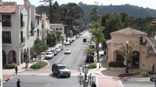 Downtown santa barbara, ca, paseo nuevo. barbara is located about 90
miles north of los angeles, along the pacific coast. this stretch
coast s...
