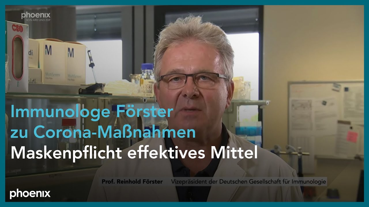 Immunologe Prof. Förster zu neuem Corona-Infektionsschutzgesetz - YouTube