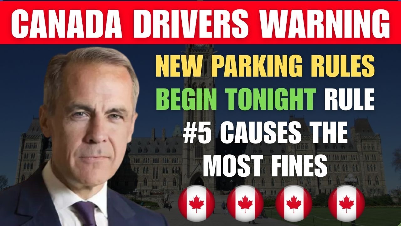 Canada Drivers Warning New Parking Rules Begin Tonight — Rule #5 Causes the Most Fines
