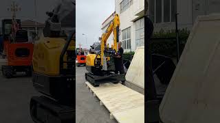 Kv13 Hydraulic Small Excavator Will Be Shipped To Italy Soon