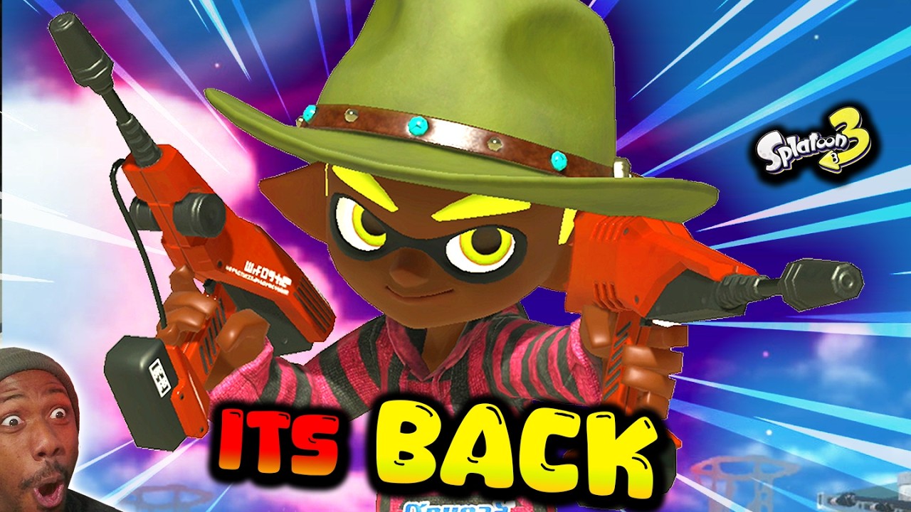 Dualie Squelcher is BACK in Splatoon 3