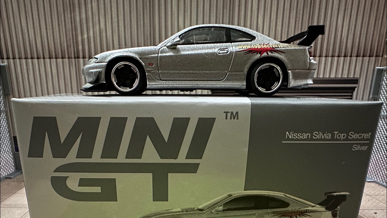Mini GT Nissan Silvia Top Secret (S15) Grigio 1/64 TSM MGT00545 Limited