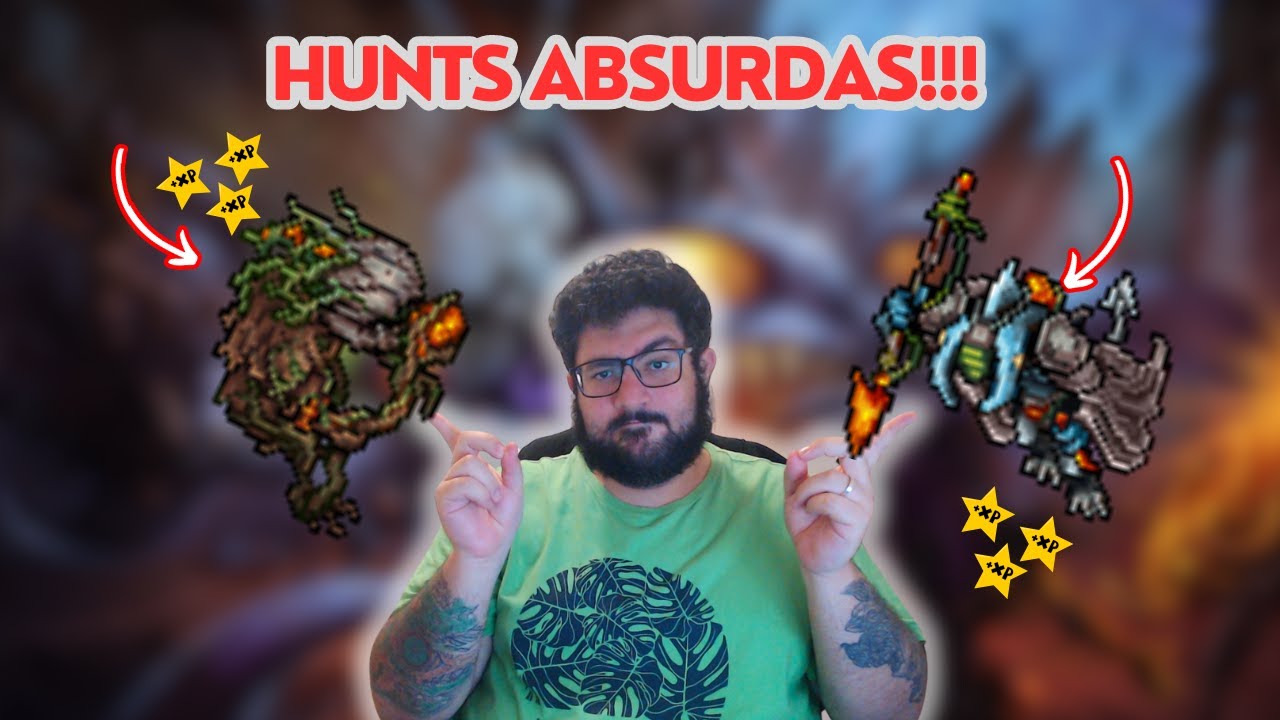 Tibia Podzilla Mostrando as Hunts de Podzilla!! | Test Server Summer 2024 | Tibia ...