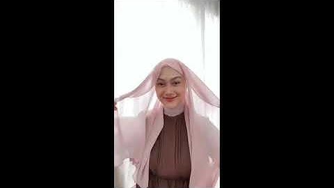 Tutorial  hijab Pashmina By  @indahnadapuspita 😇