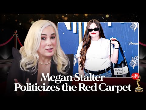 Megan Stalter Tries to Make the Emmys Political, and Why Red Carpets Just Aren’t Fun Anymore