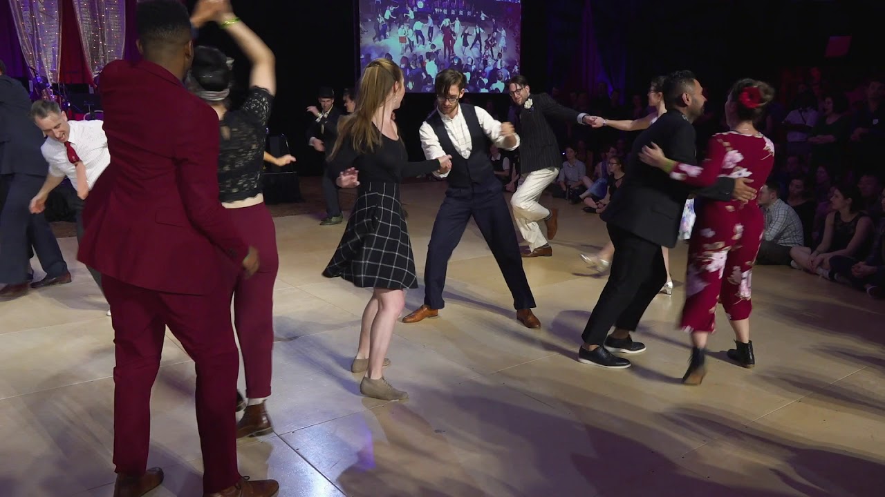 Lindy Focus XVIII: Lindy Hop Pro/Am Couples Finals - All Skate