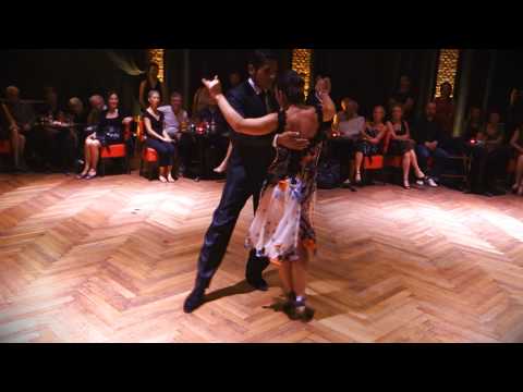 Tango: Celeste Rey y Sebastián Nieva, 2/11/2014, Milonga de Estar bien 2/4