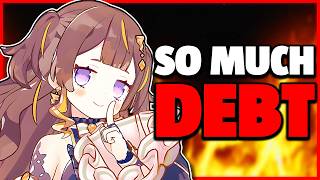 She Is Going Into Debt With Hololive...
