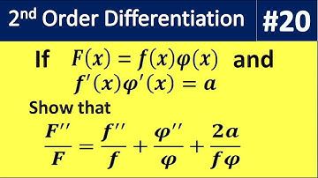 2nd order differentiation wbchse hs sn dey maths 20