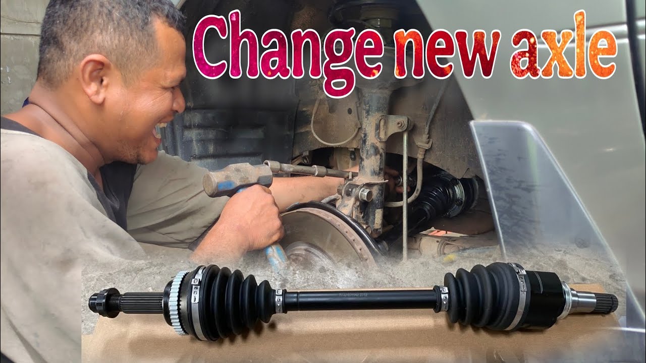 Change New CV axle car Luzis 
