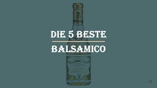 Die 5 Beste Balsamico Test 2023