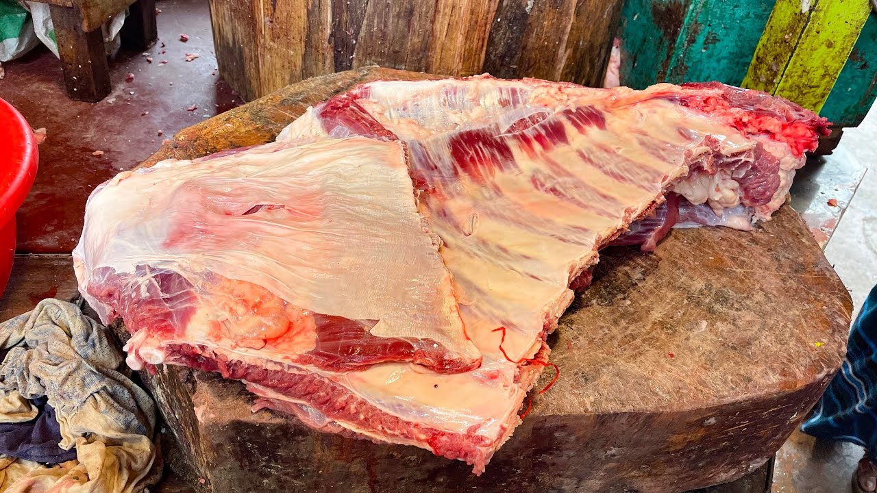 Amazing Big Cow Ribs Cutting Skills in quick time Part - 26 ।। Cutting Bro