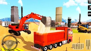 ville construction sim chariot élévateur camion jeu Android gameplay screenshot 3
