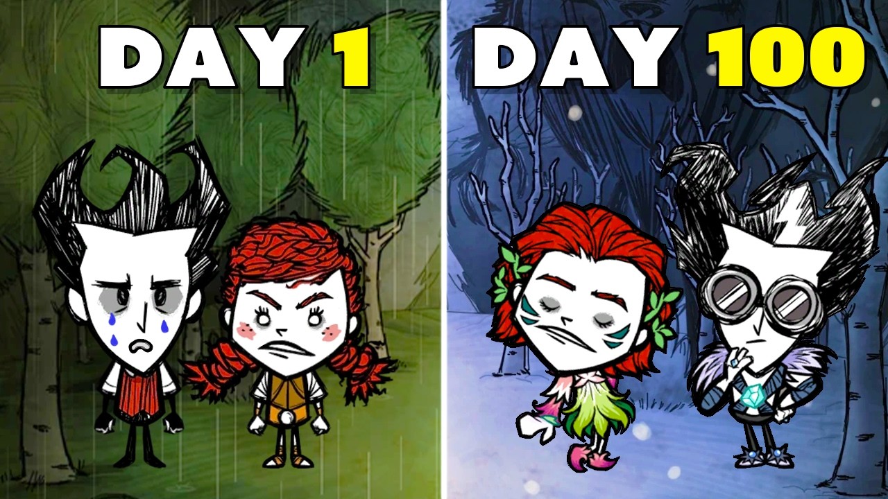 Couple Plays 100 Days Of Don't Starve Together