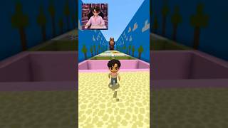 Huntrix💜 X Saja Boys✨ Closing Door Hole Jump Maze🙀 #minecraft #huntrix