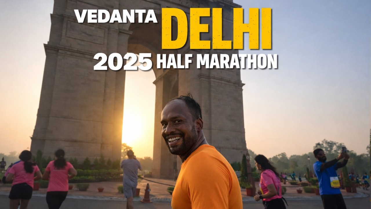 The Struggle is Real: Running the Vedanta Delhi Half Marathon 2025 | PROCAM SLAM | 21.1 KM