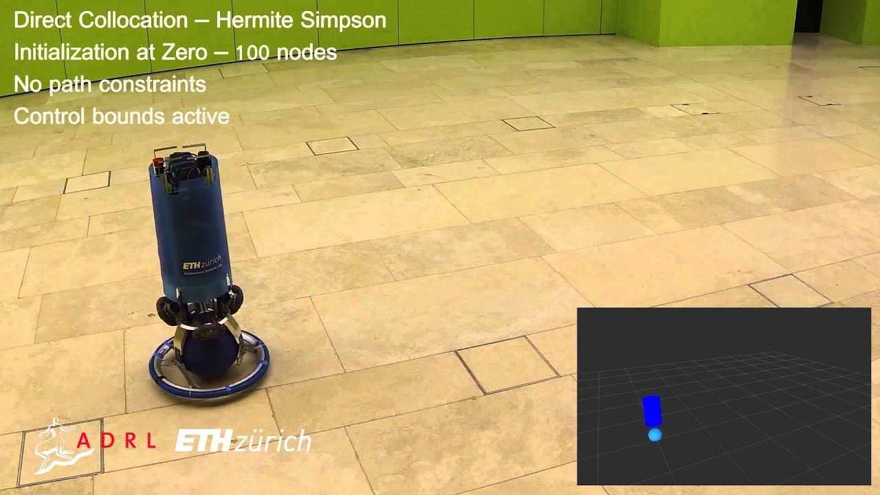 Evaluating direct transcription and nonlinear optimization methods for robot motion planning 