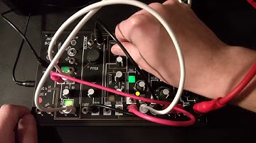 Patch: 3 oscillators in Make Noise 0-Coast