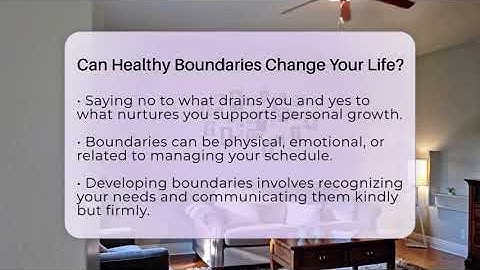 Can Healthy Boundaries Change Your Life? - The Personal Growth Path