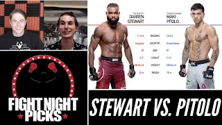 UFC Fight Night: Darren Stewart vs. Maki Pitolo Prediction