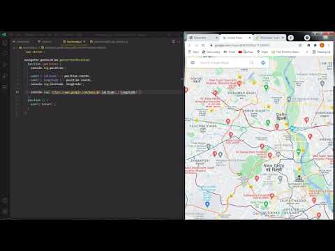 How to use Google Maps in js