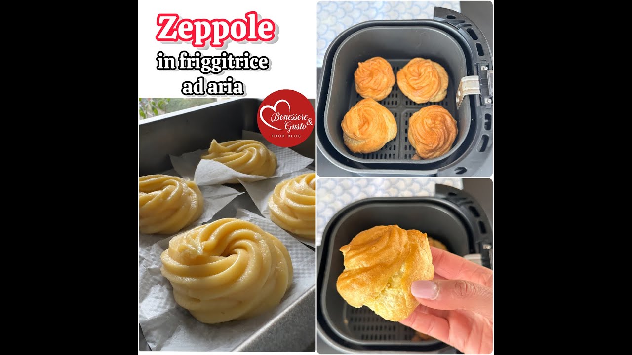 Come cuocere le zeppole in friggitrice ad aria senza farle sgonfiare