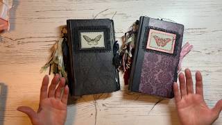 Practical Magic Themed Junk Journal Flip - Sally and Jilly Journals