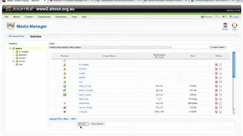 CASE Tutorial - Joomla Media Manager