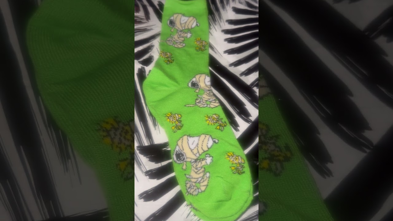 Pumpkin Princess Peanuts Halloween Socks 