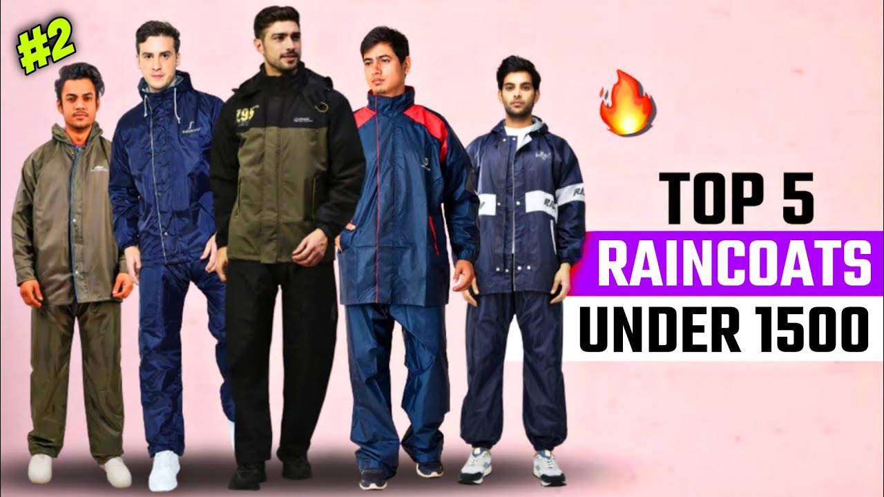 Top 5 Best Raincoat In India 2023 Best Raincoat Under 1500 for men