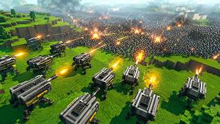 🔥 10,800,000 Cyber Monsters & Alien Army vs Cylinder turret, Dreadnought & T45 Shotgun | UEBS 2 screenshot 2