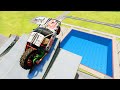 High Speed Car Jumping In Pools #123 Beamsdadsaameweon