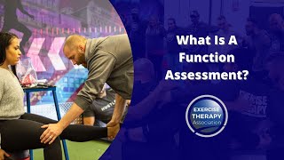 Function Assessment | Exercise Therapy Association