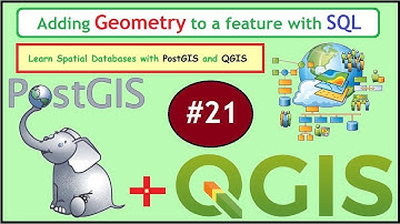 How to Add Geometry to a Feature Using the INSERT Statement in PostGIS with QGIS | 21 | @GISSchools