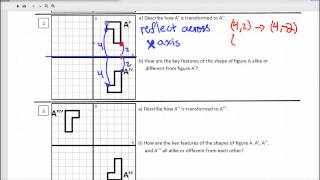 Math1 G1 Rigid Transformations Reflection Notes