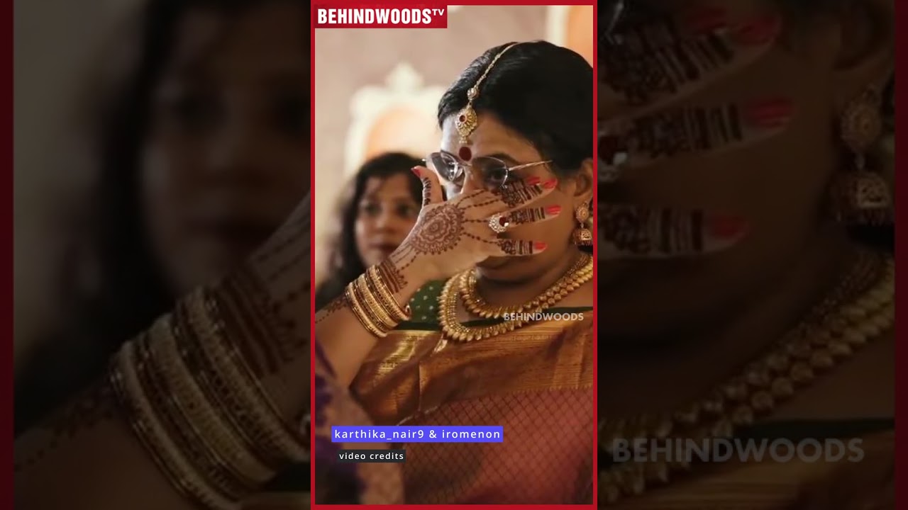 Karthika Nair's Wedding 🥺 கண்கலங்கிய Ambika