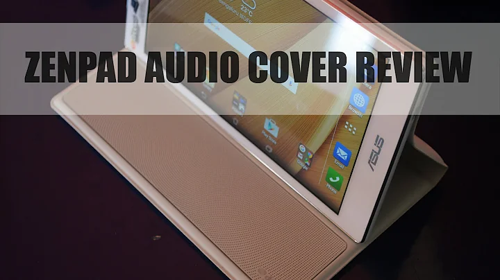 Asus ZenPad Audio Cover  Review with unboxing