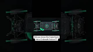 Tesla Cybertruck can crabwalk?? #tesla #cybertruck #cyberbeast #fsd #grok #crabwalk #ev