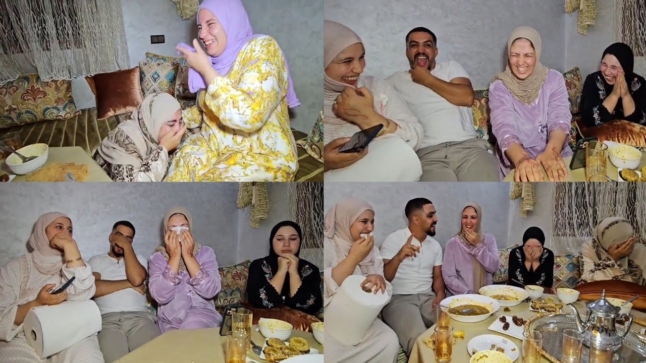 تحدي الاغاني العرييسات😮كلشي سخف بالضحك🤔و الله متيقوا هدشي او شكون دات احسن صوت🫣