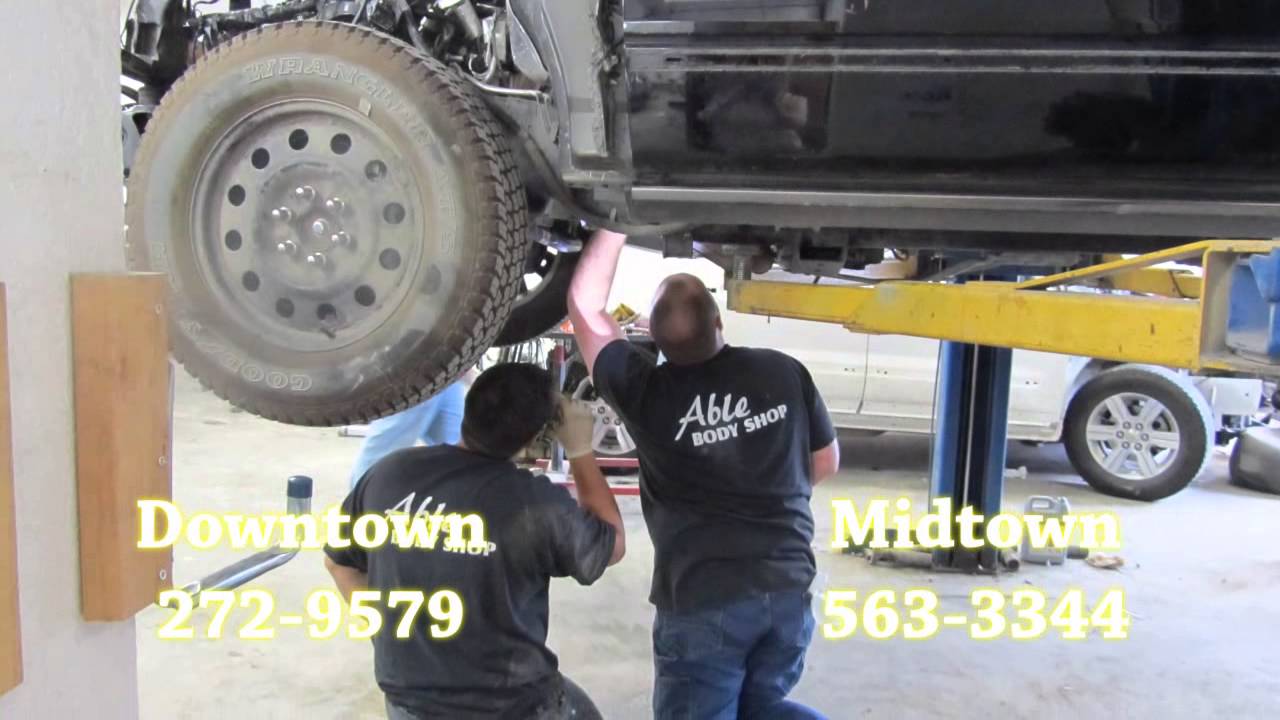 Able Auto Body Commercial YouTube