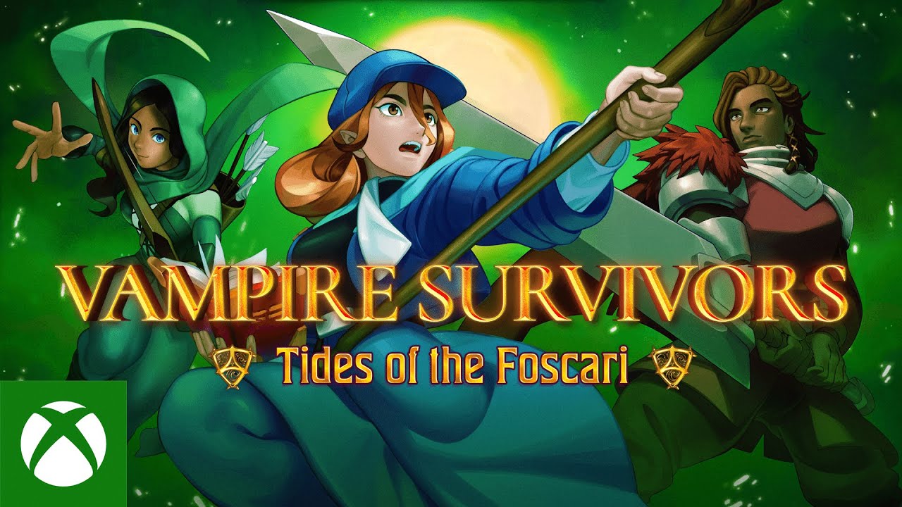 Vampire Survivors' Tides of the Foscari DLC available right now