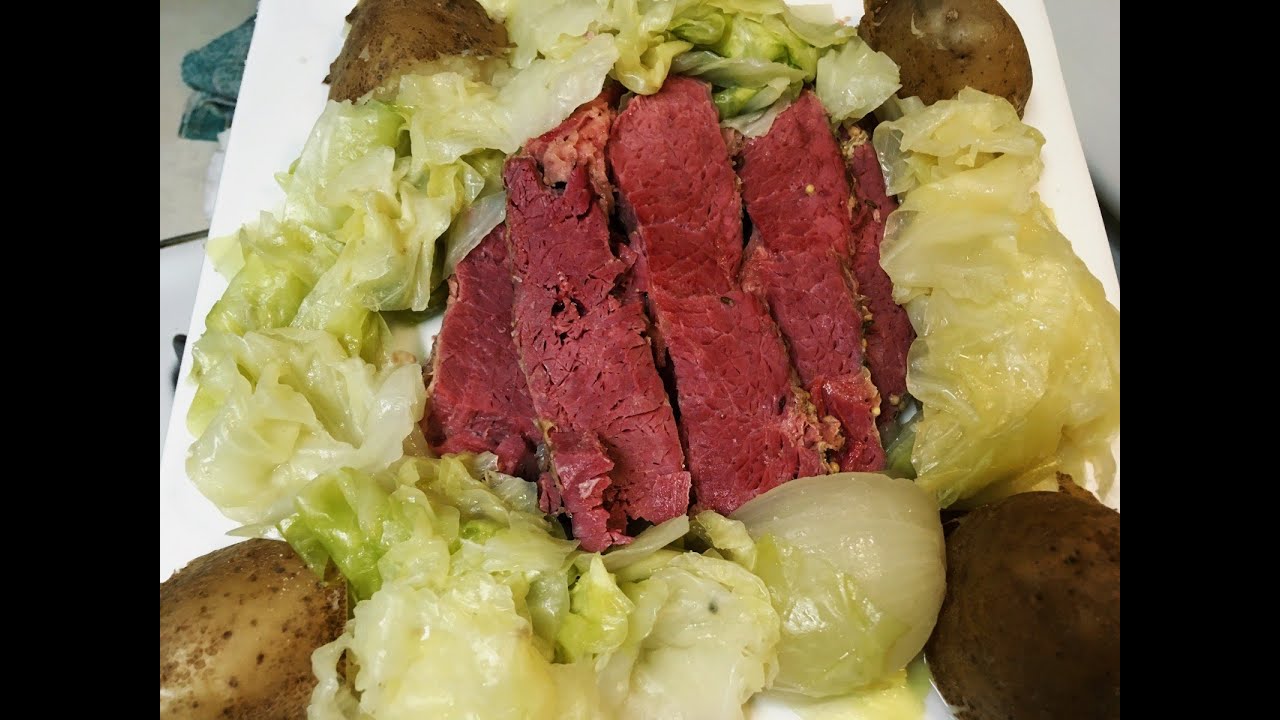 Cast Iron Dutch Oven Corned Beef And Cabbage Recipe YouTube