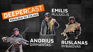 DeeperCAST podkastas #1: su Ruslanu Rybakovu, Emiliu Muliuoliu ir Andriumi Dirmantu