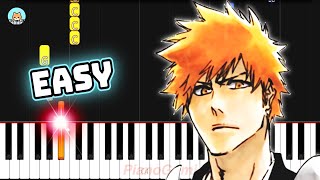 Bleach Thousand-Year Blood War Op 3 - Without Any Words - Easy Piano Tutorial & Sheet Music