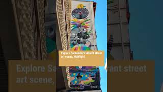 A Walk In Santander. Okuda And Spanish Street Art