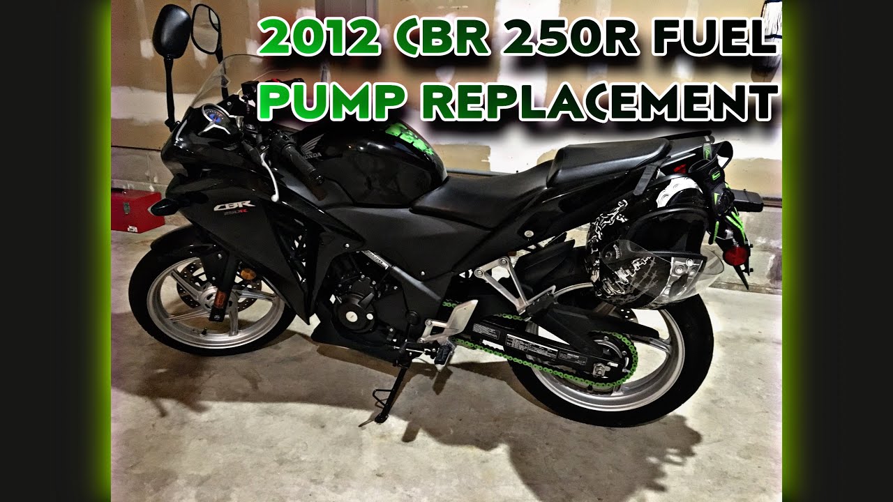 How to change a Honda CBR 250R Fuel pump| @mthemekanic - YouTube